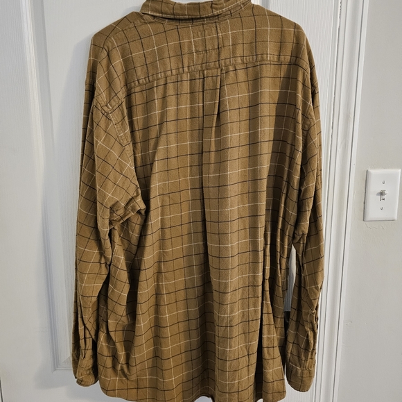 Mens Outback Rider Flannel Shirt - Picture 2 of 3